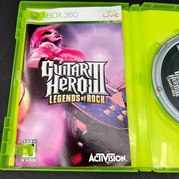 Guitar Hero III Legend Of Rock Xbox 360 video game - Picture 2 of 5
